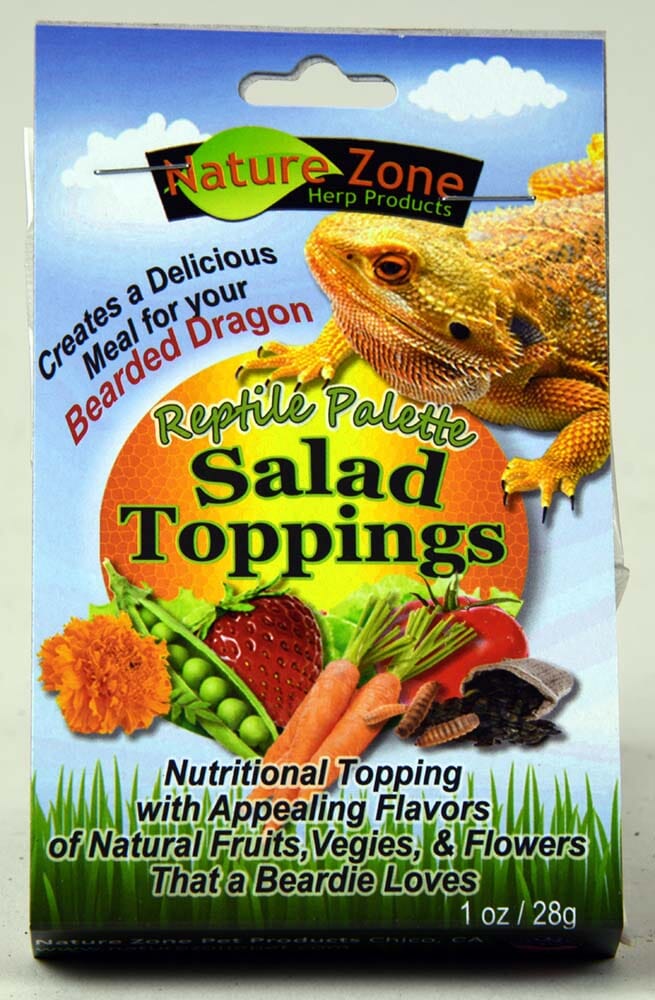 Nature Zone Bearded Dragon Salad Toppings - 1 Oz  