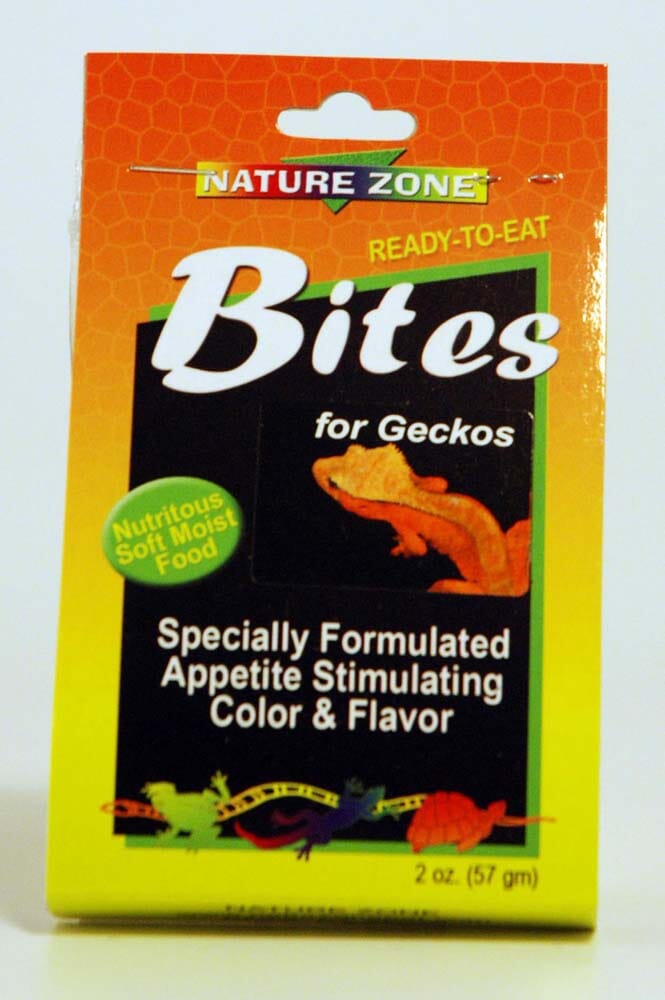 Nature Zone Gecko Bites Gel Food - 2 Oz  