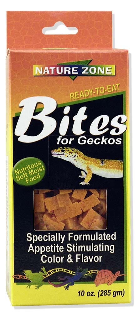 Nature Zone Gecko Bites Gel Food - 9 Oz