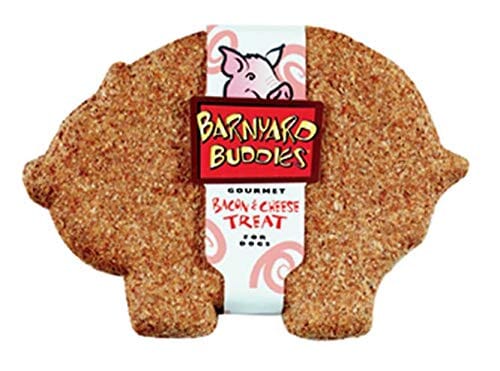 Nature's Animals Barnyard Buddies Dog Biscuits Treats - Bacon/Cheese - 18 Pack - 18 Pack  
