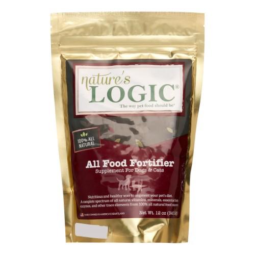 Nature's Logic All Food Fortifier Cat and Dog Supplements - 12 oz Bottle  