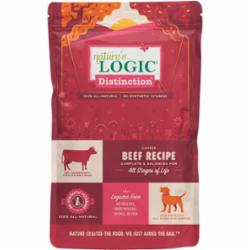 Nature's Logic Distinction Fresh Meat Beef Dry Dog Food - 4.4 lb Bag