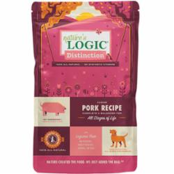 Nature's Logic Distinction Fresh Meat Pork Dry Dog Food - 12 lb Bag  