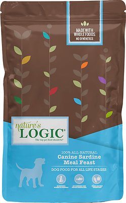 Nature's Logic Distinction Fresh Meat Sardine Dry Dog Food - 12 lb Bag