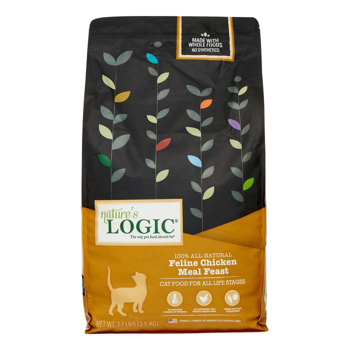 Nature's Logic Original Chicken Dry Cat Food - 7.7 lb Bag