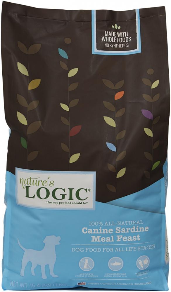 Nature's Logic Original Sardine Dry Dog Food - 25 lb Bag  