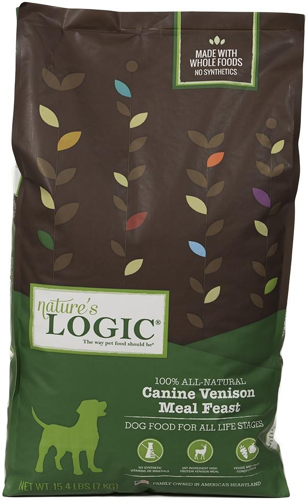 Nature's Logic Original Venison Dry Dog Food - 25 lb Bag  