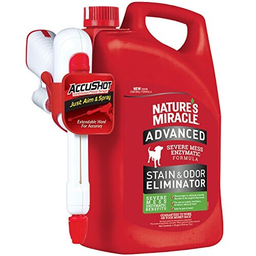 Nature's Miracle Advanced Stain & Odor Remover Accushot Spray - 170 Oz