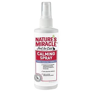 Nature's Miracle Just for Cats Calming Spray for Cats - 8 Oz