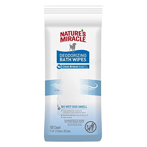 Nature's Mircale Deodorizing Bath Wipes - Sunkissed Breez - 100 Count  
