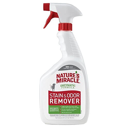 Nature's Mircale Dog Stain & Odor Remover Spray Gr Lbl - 32 Oz  