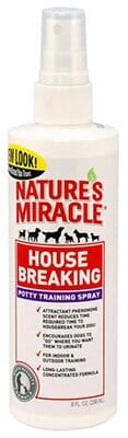 Nature's Mircale House Breaking Spray Dog Training Aids - 8 Oz  