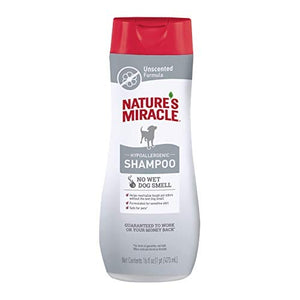 Nature's Mircale Odor Control Hypo Dog Shampoo - Unscented - 16 Oz