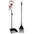 Nature's Mircale Rake N Spade Waste Scoop with Pan Dog Waste Pick Up - Black/Red  