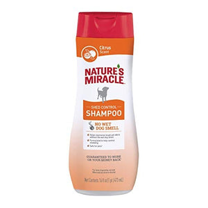 Nature's Mircale Shed Control Dog Shampoo - Citrus - 16 Oz