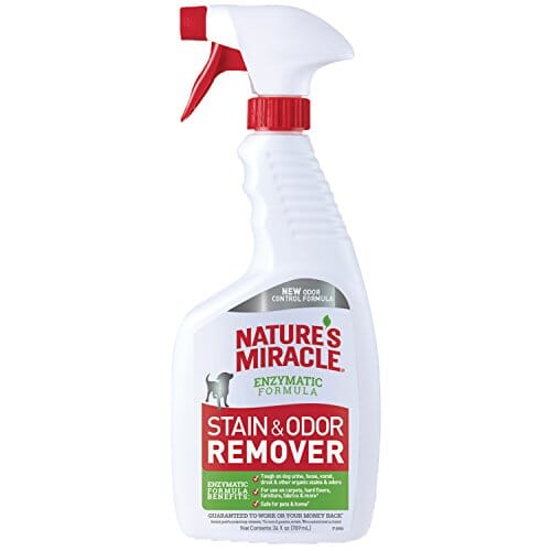 Nature's Mircale Stain & Odor Remover Spray for Dogs - 24 Oz  