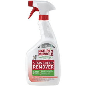 Nature's Mircale Stain & Odor Remover Spray for Dogs - Melon Burst - 32 Oz