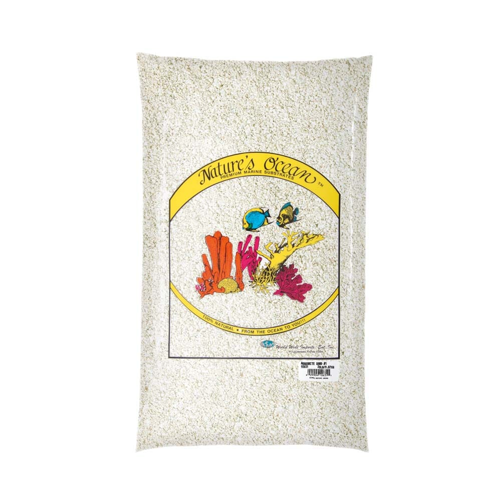 Nature's Ocean Premium Aragonite Reef Sand #1 - 20 lbs - 2 Count  