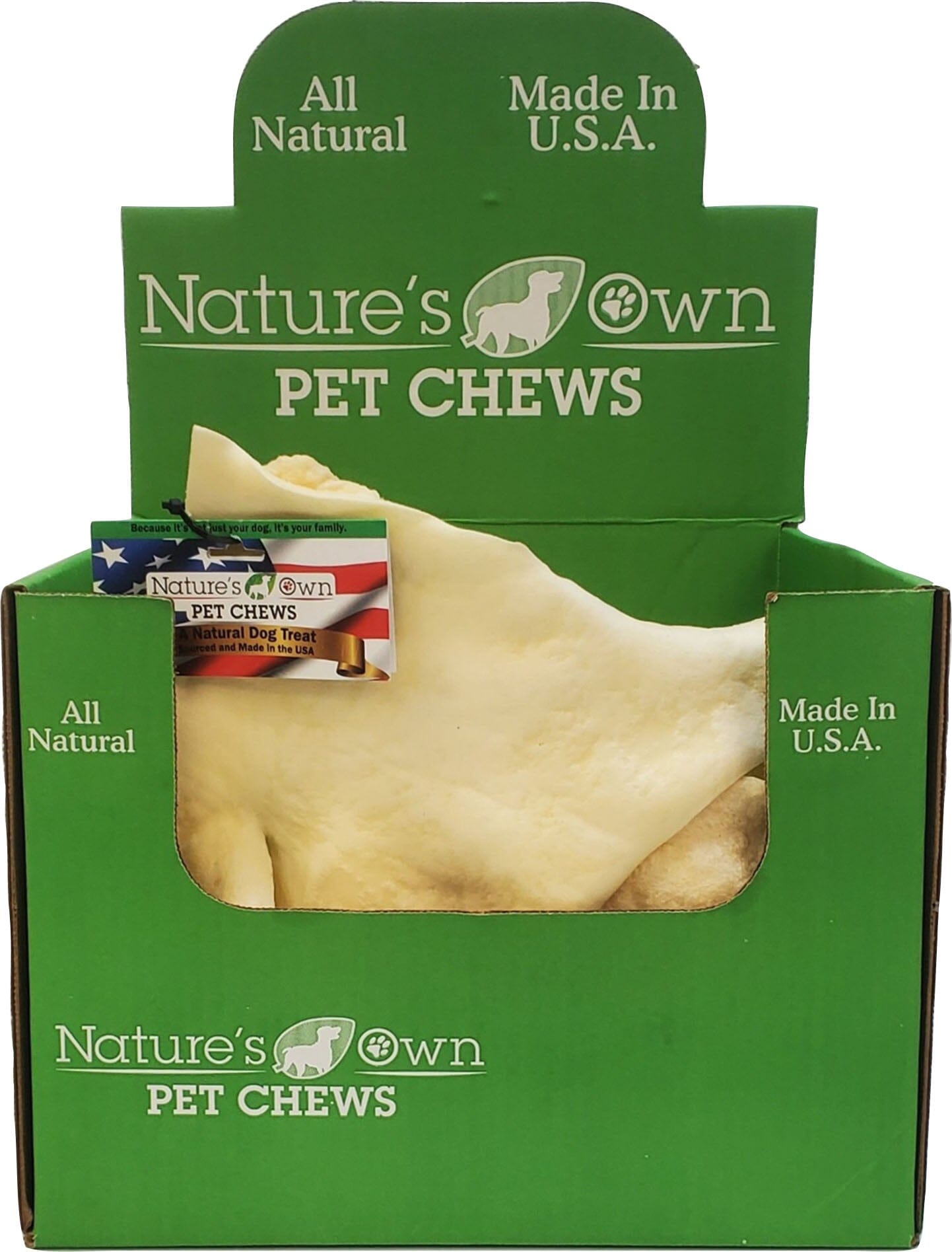 Nature's Own Pet Chews Nature's Own USA Not-Rawhide Monster Natural Chew Natural Dog Chews - Monster  