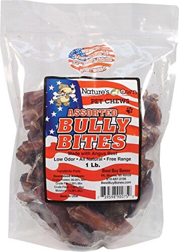 Nature's Own USA Bully Bites Natural Dog Chews - Beef - 1 Lb  