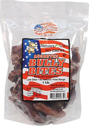 Nature's Own USA Bully Bites Natural Dog Chews - Beef - 1 Lb