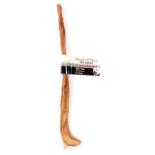 Nature's Own USA Odor-Free Junior Bully Stick Natural Dog Chews - Beef - 12 In - 60 Pack  
