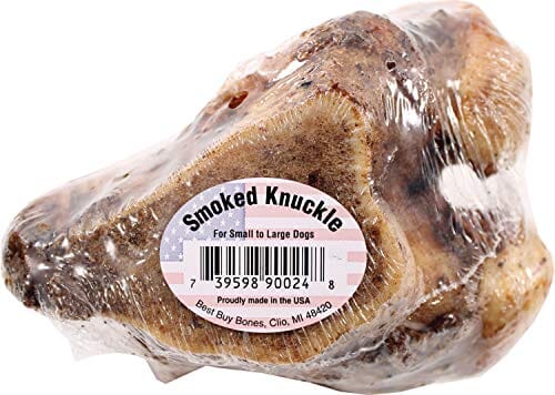 Nature's Own USA Smoked Knuckle Bone Natural Dog Chews - Beef - 6 In - 15 Pack  