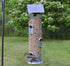 Nature's Way Farmhouse Deluxe Easy Clean Tubed Wild Bird Feeder - Silver - 2.8 Qt Cap  