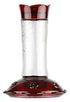 Nature's Way Traditional Glass Gravity Hummingbird Feeder - Red - 15 Oz Cap - 6 Pack  