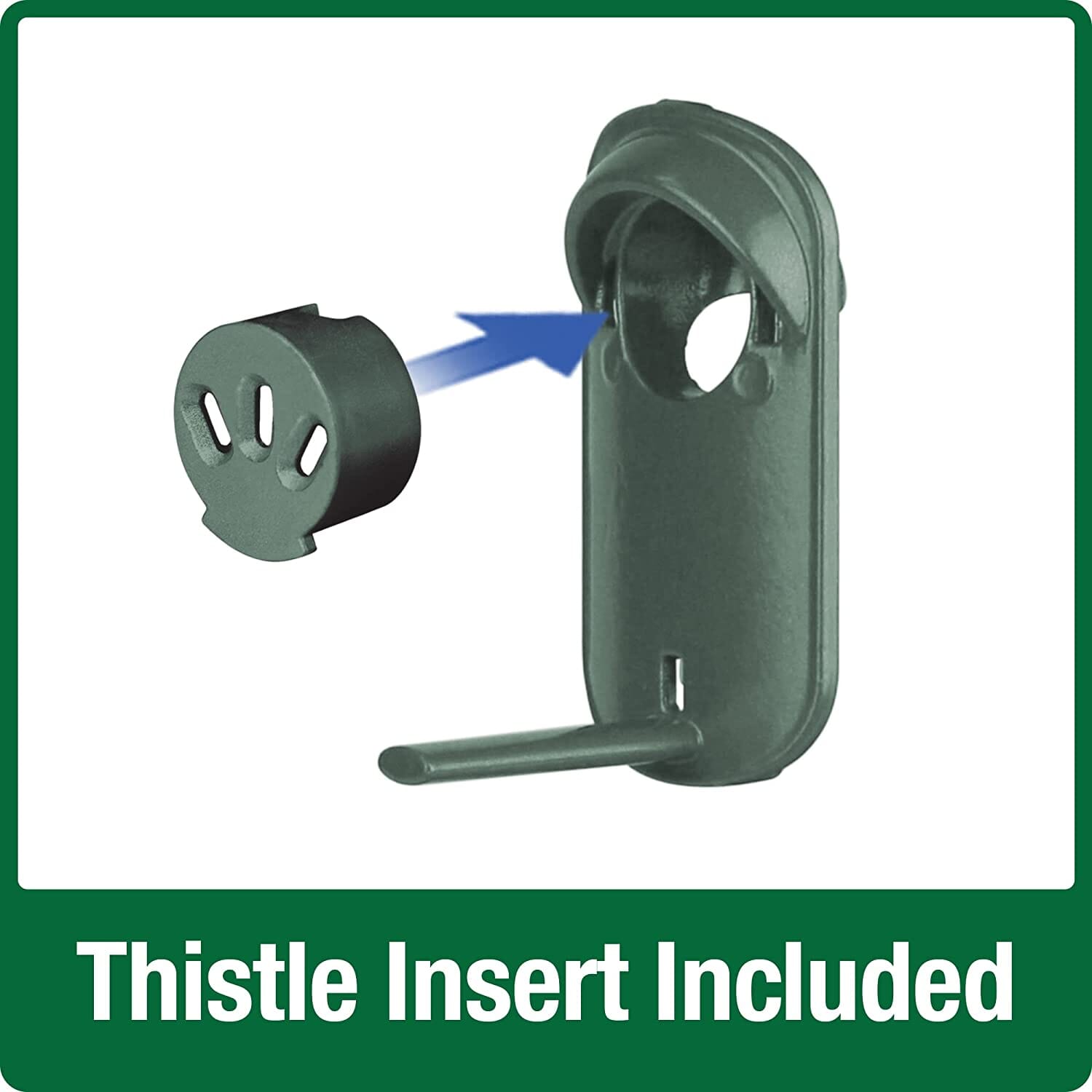 Nature's Way Vintage Deluxe Easy Clean Wild Bird Feeder - Green - 2.8 Qt Cap  