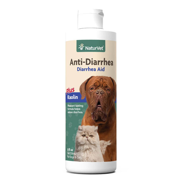 Naturvet Anti-Diarrhea for Dogs & Cats - 8 oz Bottle