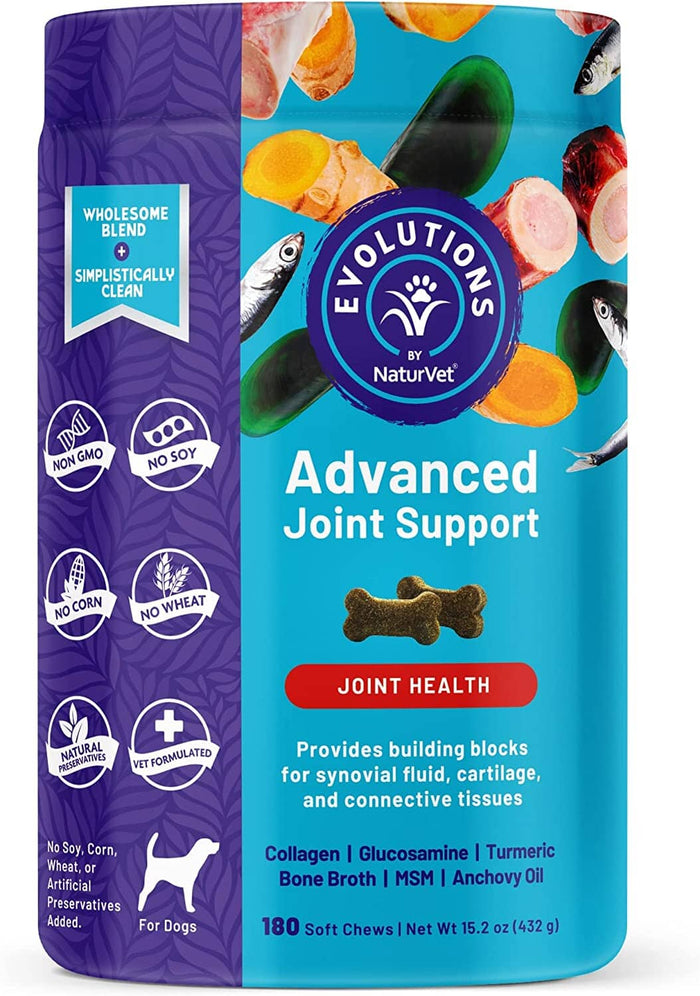 Naturvet Evolutions - Advanced Joint Soft Chews - 180 Count