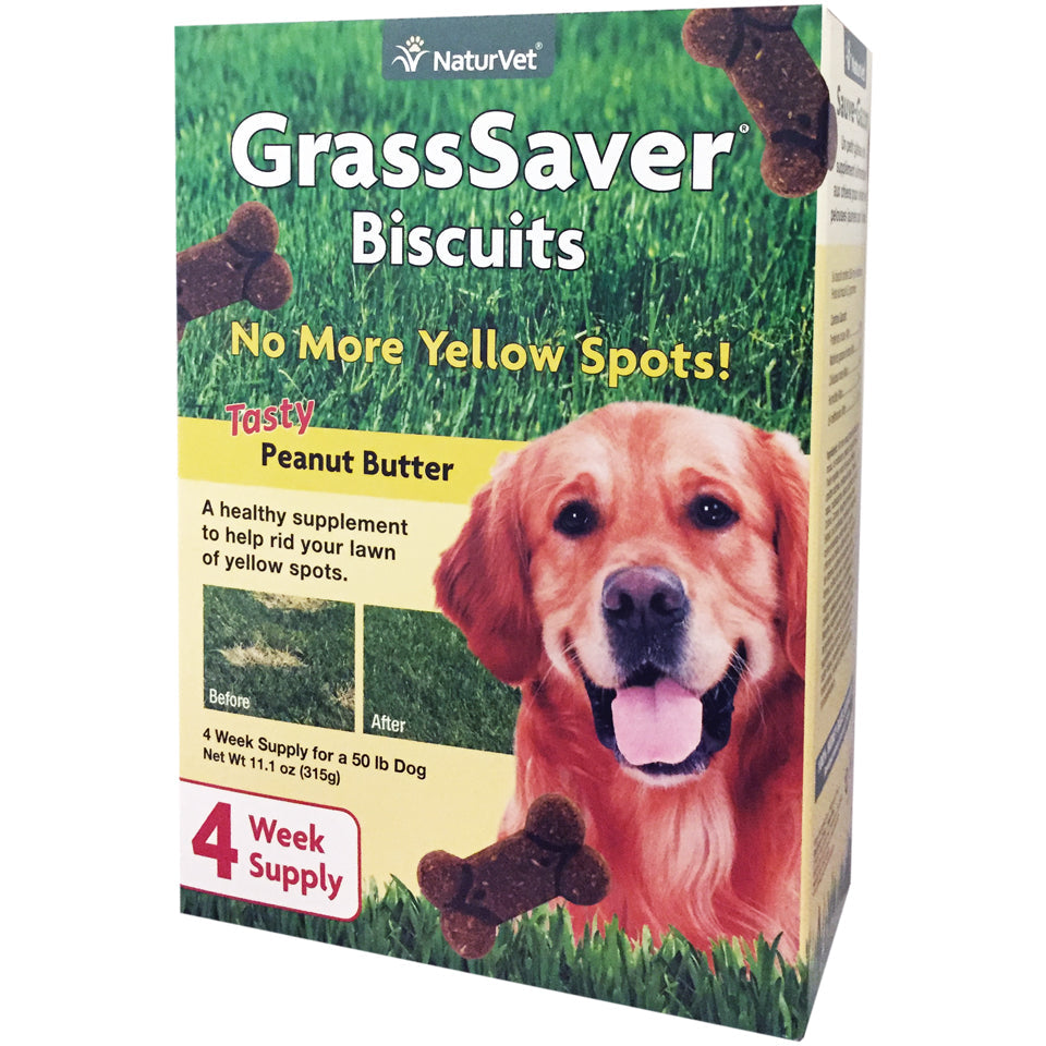 Naturvet Grass Saver Yard Care Biscuit Dog Supplements - 11 oz Box  