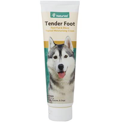 Naturvet Tender Foot Foot Pad & Elbow Cream for Dogs Dog Supplements - 5 oz Tube  