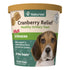 Naturvet Urinary Bladder Cranberry Relief Plus Echianecea Soft Chew Dog Chewy Supplements - 60 ct Jar  