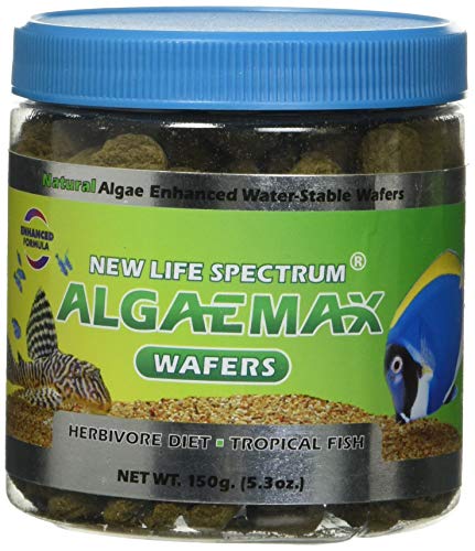 New Life Spectrum Algaemax Wafers - 12 mm Sinking Wafers - 150 g  