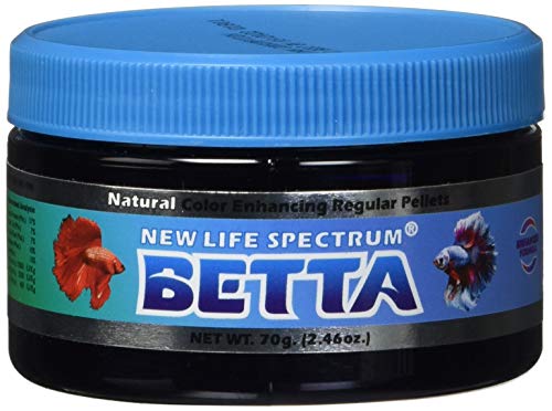 New Life Spectrum Naturox Betta Semi-Floating Pellets - 1 - 1.5 mm - 70 g  