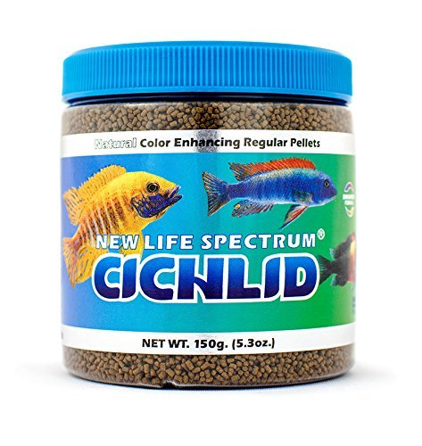 New Life Spectrum Naturox Cichlid - 1 - 1.5 mm Sinking Pellets - 150 g  