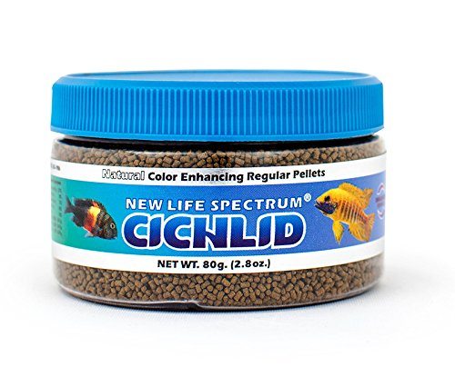 New Life Spectrum Naturox Cichlid - 1 - 1.5 mm Sinking Pellets - 80 g  