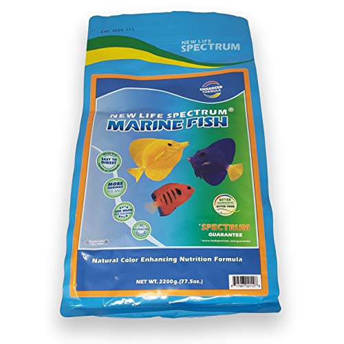 New Life Spectrum Naturox Marine Fish - 1 - 1.5 mm Sinking Pellets - 2.2 kg  