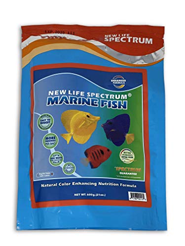 New Life Spectrum Naturox Marine Fish - 1 - 1.5 mm Sinking Pellets - 600 g  