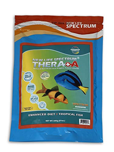 New Life Spectrum Naturox Thera+A - 1 - 1.5 mm Sinking Pellets - 600 g  