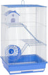 Nibbles A&E 3 Story Hamster/Gerbil Cage with House And Wheel - 14 X 11 X 22 In - 4 Pack  