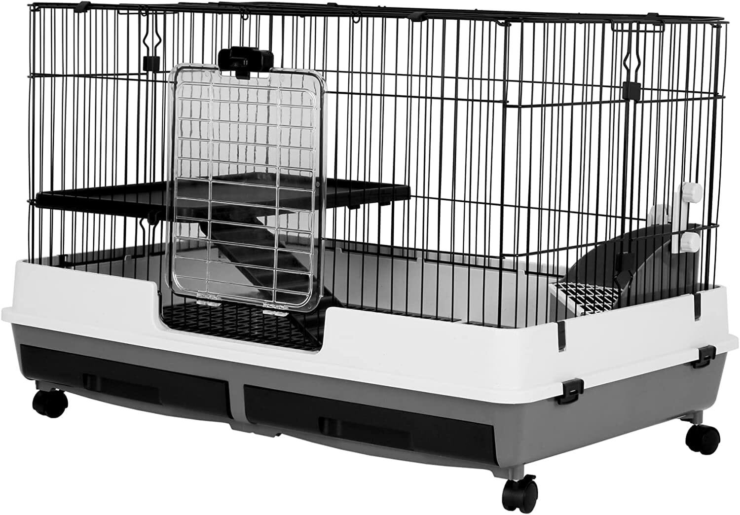 Nibbles Deluxe 2 Level Small Animal Cage - 32 X 21 X 26 In  