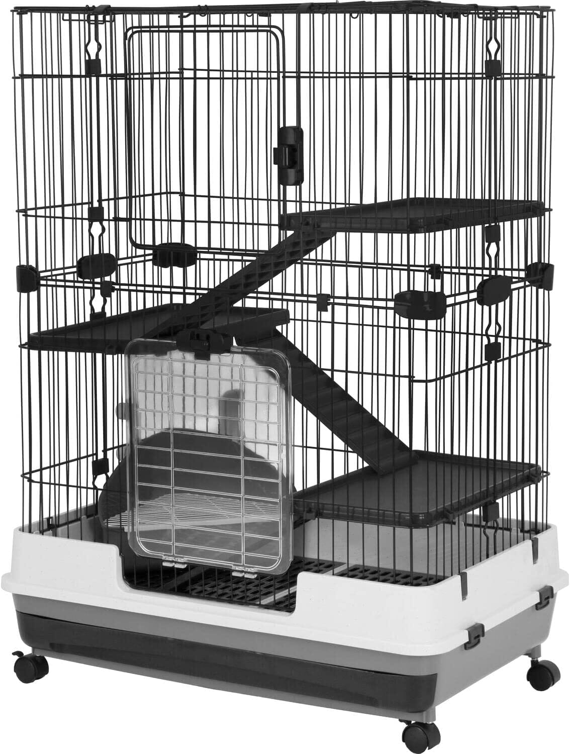 Nibbles Deluxe 4 Level Small Animal Cage - 32 X 21 X 43 In  