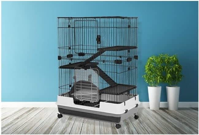 Nibbles Deluxe 4 Level Small Animal Cage - 32 X 21 X 43 In  