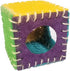 Nibbles Loofah Cube Chew Small Animal Chewy Treats - Small  