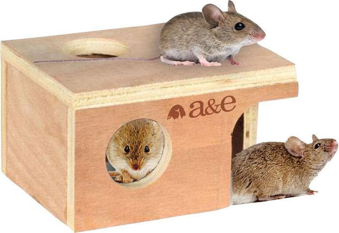Nibbles Mouse Hut Small Animal Hideaway - Small