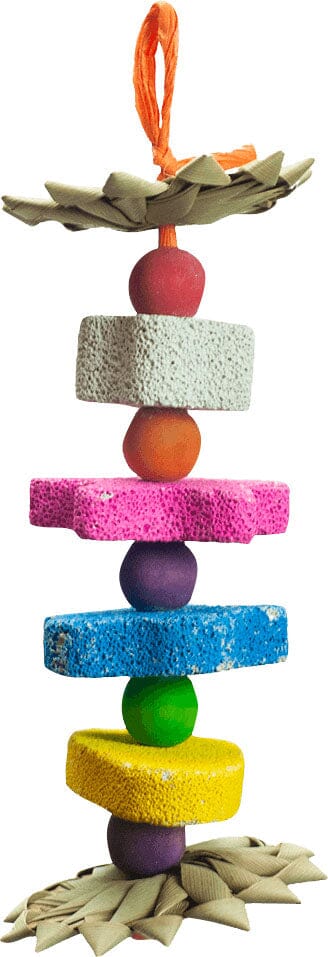 Nibbles Pumice Colored Star Small Animal Chew Toy  
