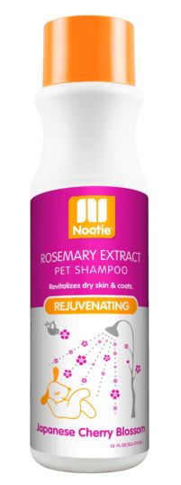 Nootie Rosemary Extract Rejuvenating Japanese Cherry Blossom Shampoo for Dogs  